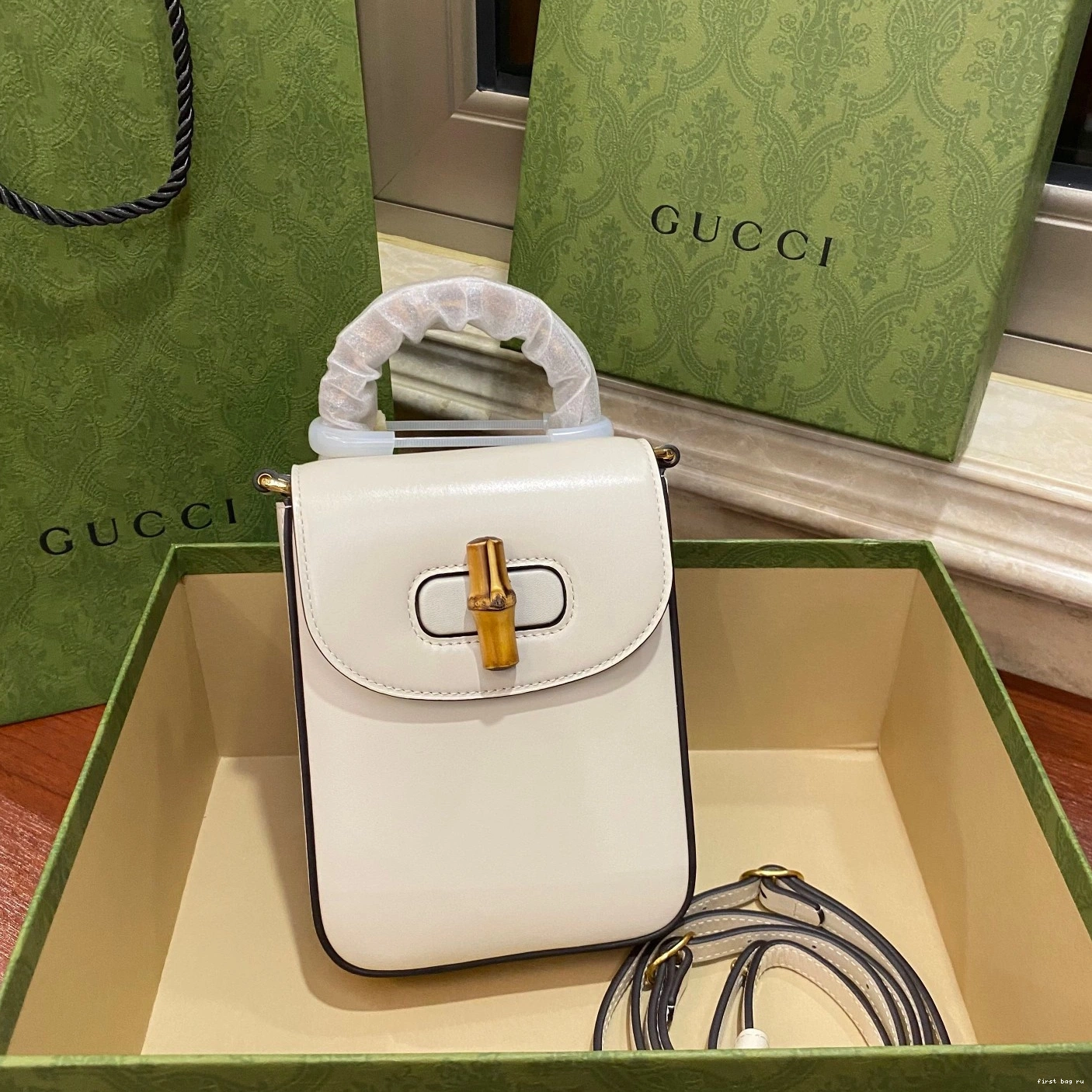 Gucci handbag mini Bamboo 0713